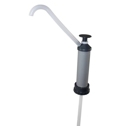 Impact® Gray 8 oz. Drum Pump fits 5 through 55 gallon containers.