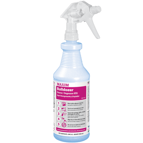 Maxim Bulldozer Cleaner/Degreaser RTU 12/32oz