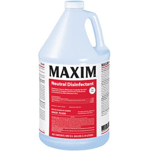 Maxim Neutral Disinfectant, Pine Scented - 4/1 Gal