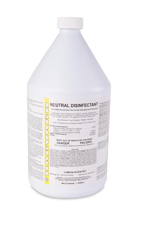 Lemon Neutral Disinfectant - 4/1 Gal