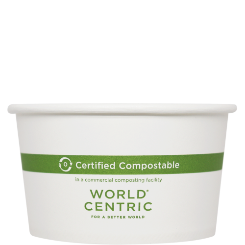 12 oz FSC® Paper Bowl, White - Case of 500