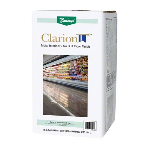 Buckeye® Clarion™ Metal Interlock/No Buff Floor Finish
