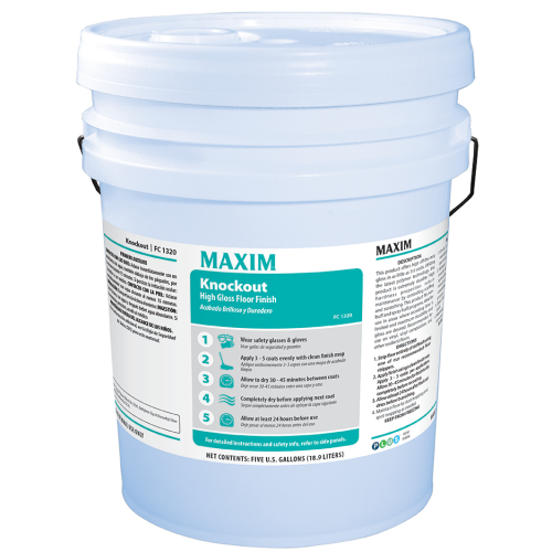 Maxim Knockout 20% Floor Finish - 5 Gal
