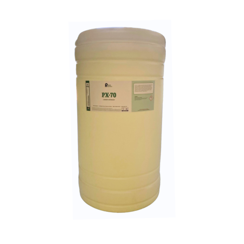Pariser PX 70, A highly concentrated, multi- purpose, synthetic liquid laundry detergent. 15-Gal