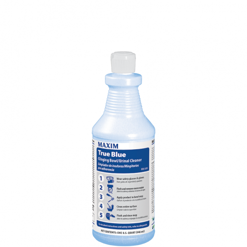 Maxim True Blue Clinging Bowl Cleaner - 32oz, 12/CS