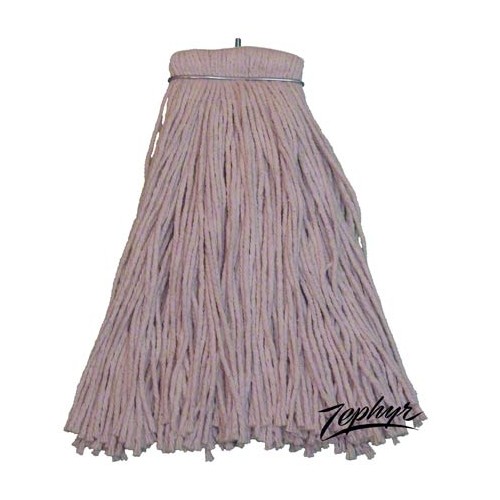 Zephyr ShineUp Screwflat Standard Cut End Mop - 16oz