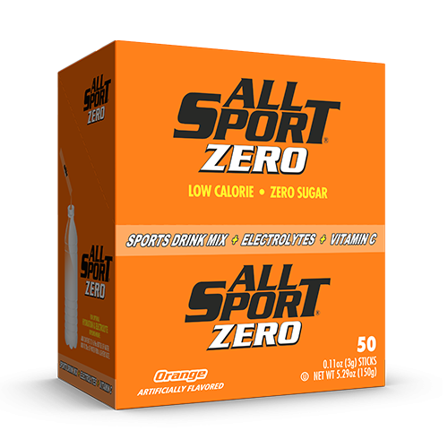 ORANGE ZERO PREMIUM HYDRATION POWDER STICKS ALL SPORT