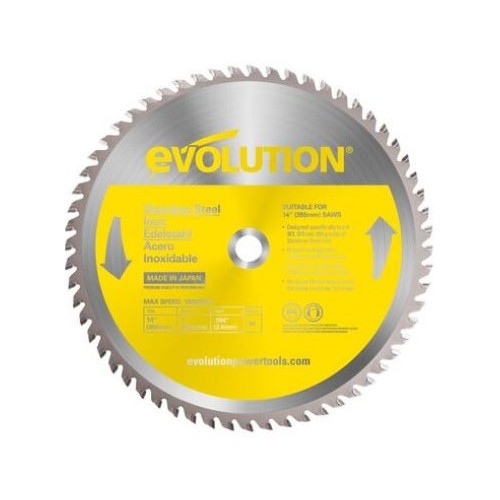 14"X1" 90T STAINLESS EVOLUTION CUTTING BLADE