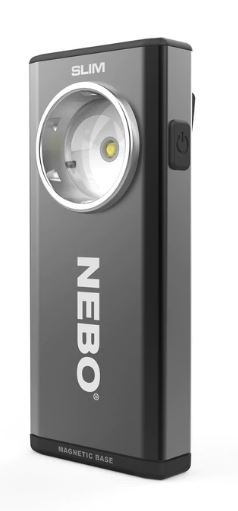 SLIM RECHARGEABLE POCKET LIGHT NEBO BLACK