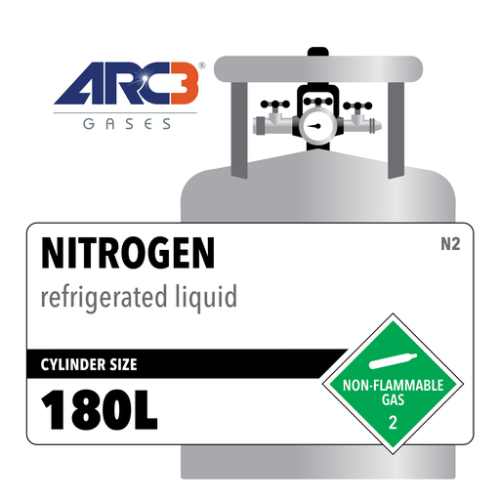 Nitrogen (Refrigerated) Foodpro Gas size 180 Liter
