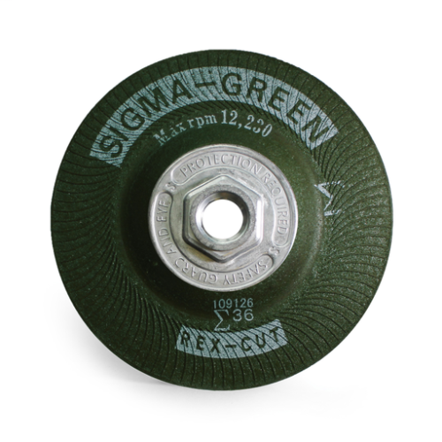 Sigma Green - 5" x 5/8-11 - 36