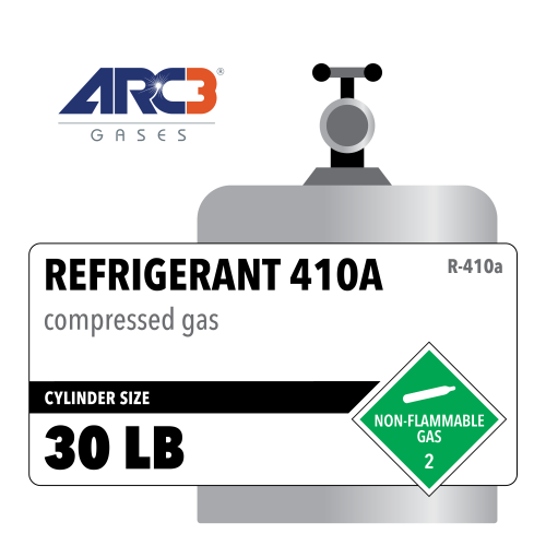 Refrigerant 410A Specialty Gas size 30 lb Disposable