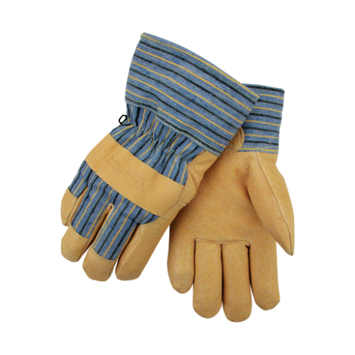 GRAIN PIGSKIN -- MULTIBLEND INSULATED LEATHER PALM WORK GLOVES