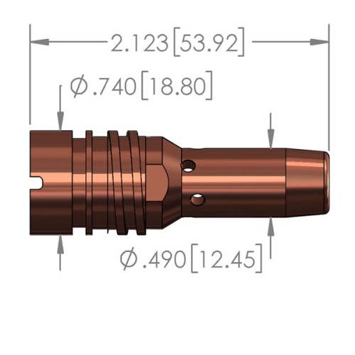 OSC Brand 9mm Tregaskiss®, SKS® or Tweco® Replacement Diffusers - Thread-on