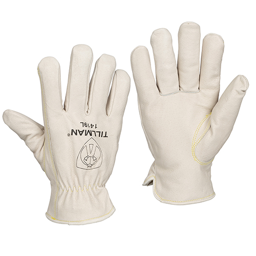 1419 Tillman® Top Grain Pigskin 100 Gram Thinsulate™ Leather Rolled Cuff Winter Glove