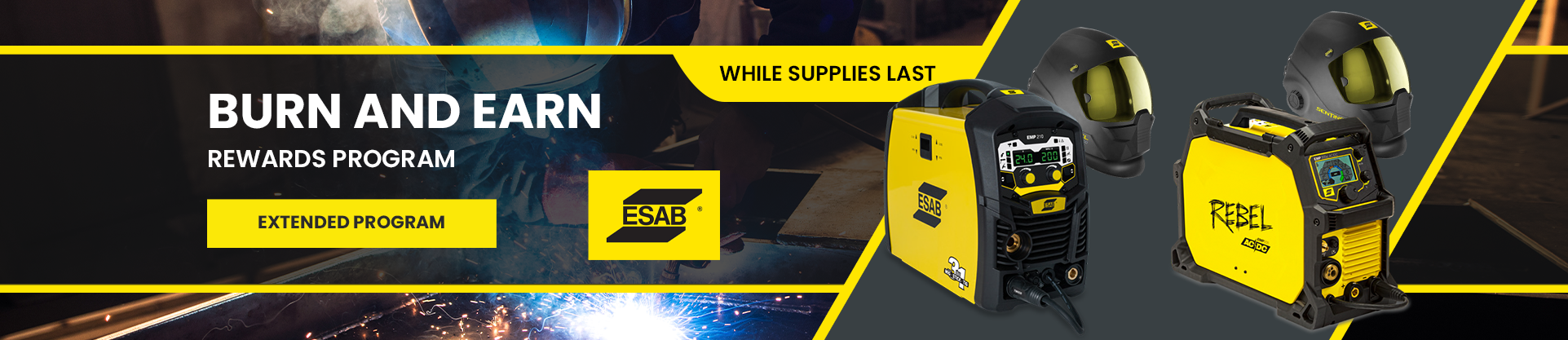 ESAB Earn and Burn Rewards Program