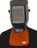 LEATHER HELMET BIB