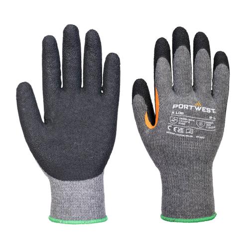 Portwest Grip 10 Latex Reinforced Thumb Glove (Pk12), Style A106