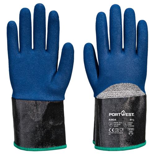 Portwest Grip C13 Nitrile Foam Extend Cuff Glove A3, Style A304