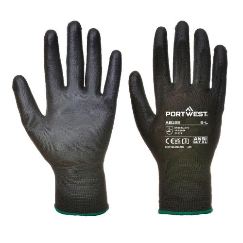 Portwest Grip 13 PU Palm Essential Full Box (288 Pairs), Style AB129