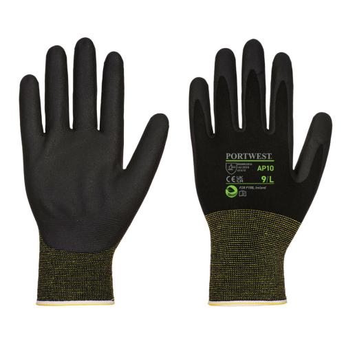 Portwest Grip 15 Foam Nitrile Bamboo Glove (Pk12), Style AP10