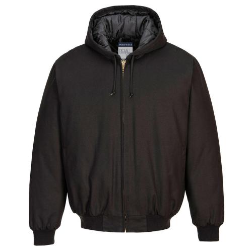 Portwest DuraDuck Quilt Lined Hooded Jacket, Style DC801
