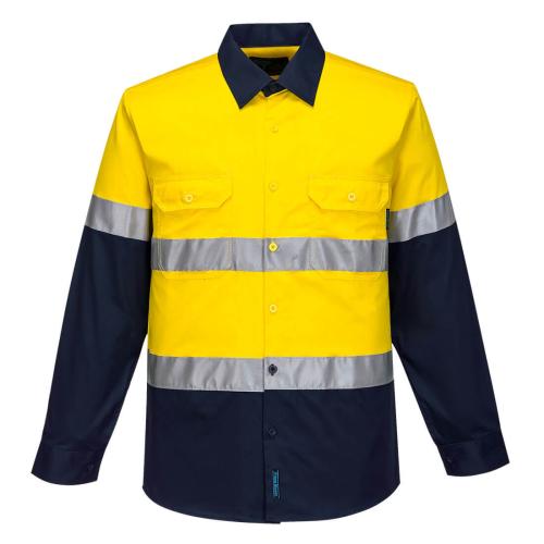 Portwest Iona Enhanced Cotton Shirt L/S, Style F145