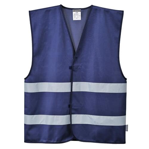 Image of Portwest Iona Vest Navy  - S/M / R.  Style F474.  [F474NARS/M]