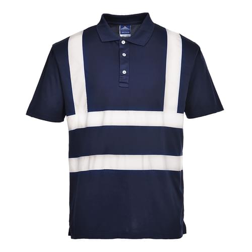 Image of Portwest Iona Polo Shirt Navy  - 6XL / R.  Style F477.  [F477NAR6XL]
