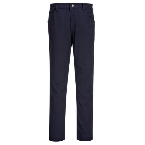 Image of Portwest Bizflame 88/12 Flex FR Pants, Style FR404 - Size/Fit : 30/ R , Navy
