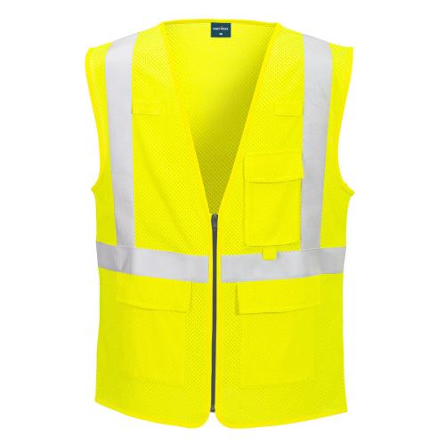 Portwest Modaflame Hi-Vis Class 2 FR Mesh Vest, Style FR611