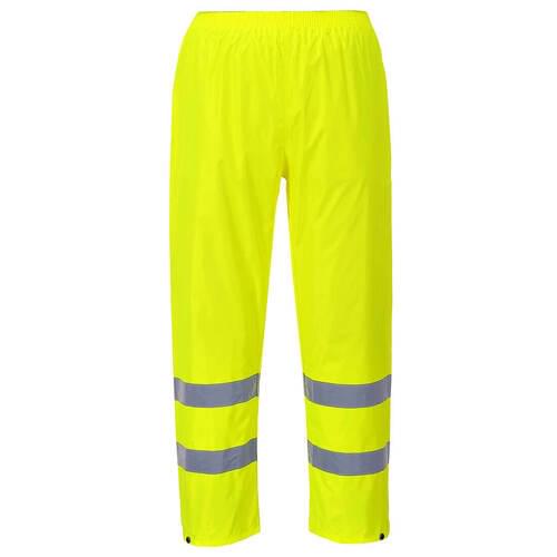 Image of Portwest Hi-Vis Rain Pants Yellow  - M / R.  Style H441.  [H441YERM]