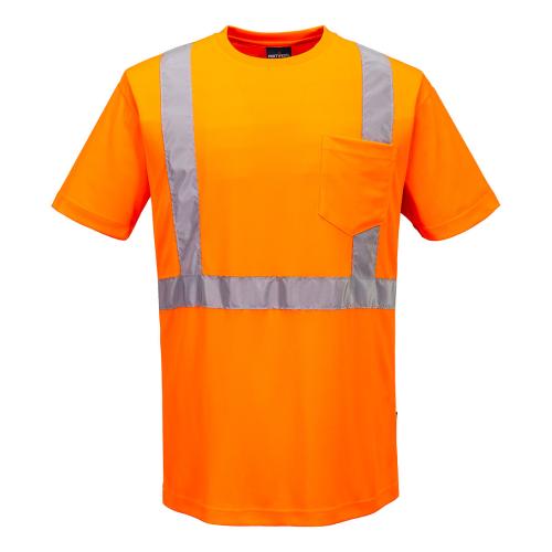 Portwest Hi-Vis Lightweight T-Shirt S/S, Style L041