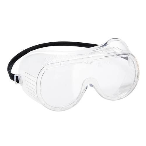 Portwest Direct Vent Goggles Clear  - 0 / R.  Style PW20.  [PW20CLR]