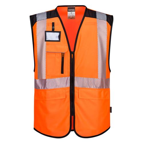 Portwest PW3 Hi-Vis Executive Vest, Style PW309