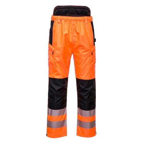 Portwest PW3 Hi-Vis Extreme Rain Pants, Style PW342
