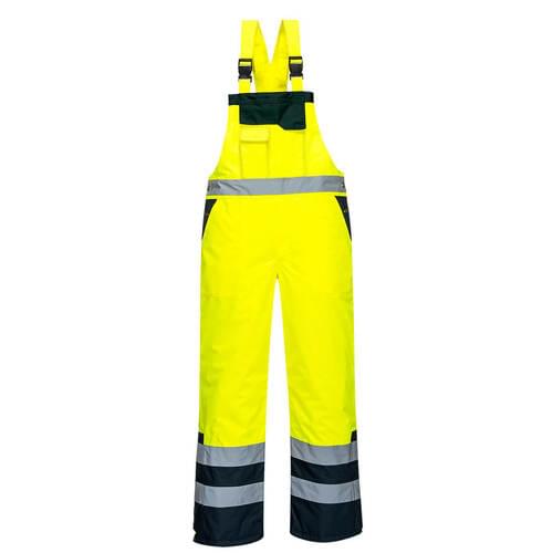 Portwest Contrast Bib and Brace - Lined all sizes -  Style S489