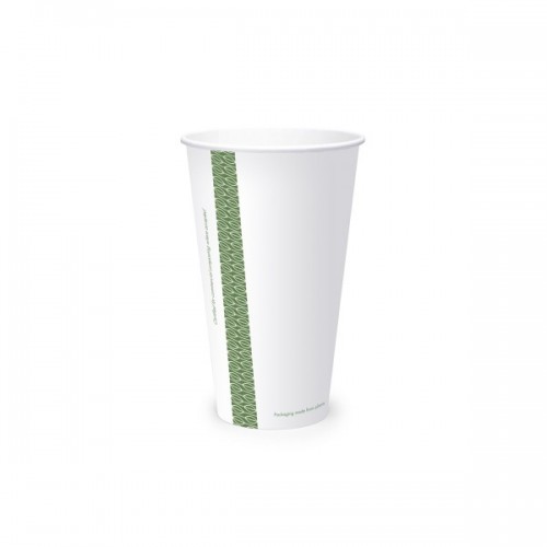 Image of Vegware sustainable 22oz paper cold cup, 96-Series (Case of 1000)