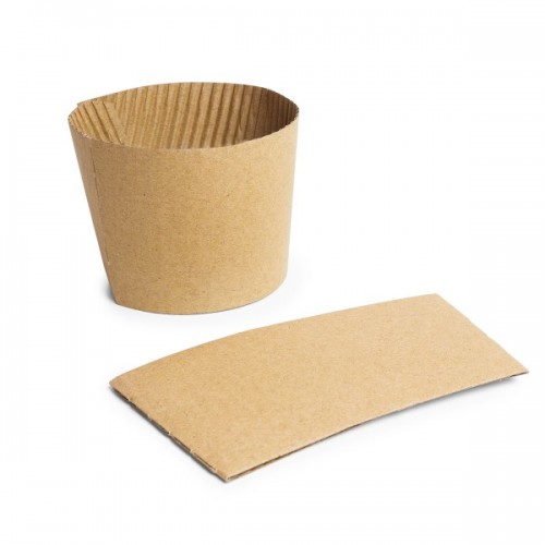 Image of Vegware sustainable Large sleeve (fits 89-Series cup) (Case of 1000)