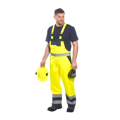 Portwest S489 - Hi-Vis Contrast Winter Bib Overall