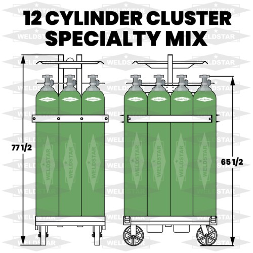 ARGON, 12T UHP CLUSTER 4032 CF