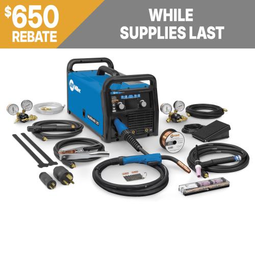 Multimatic® 215 Multiprocess Welder with TIG Kit