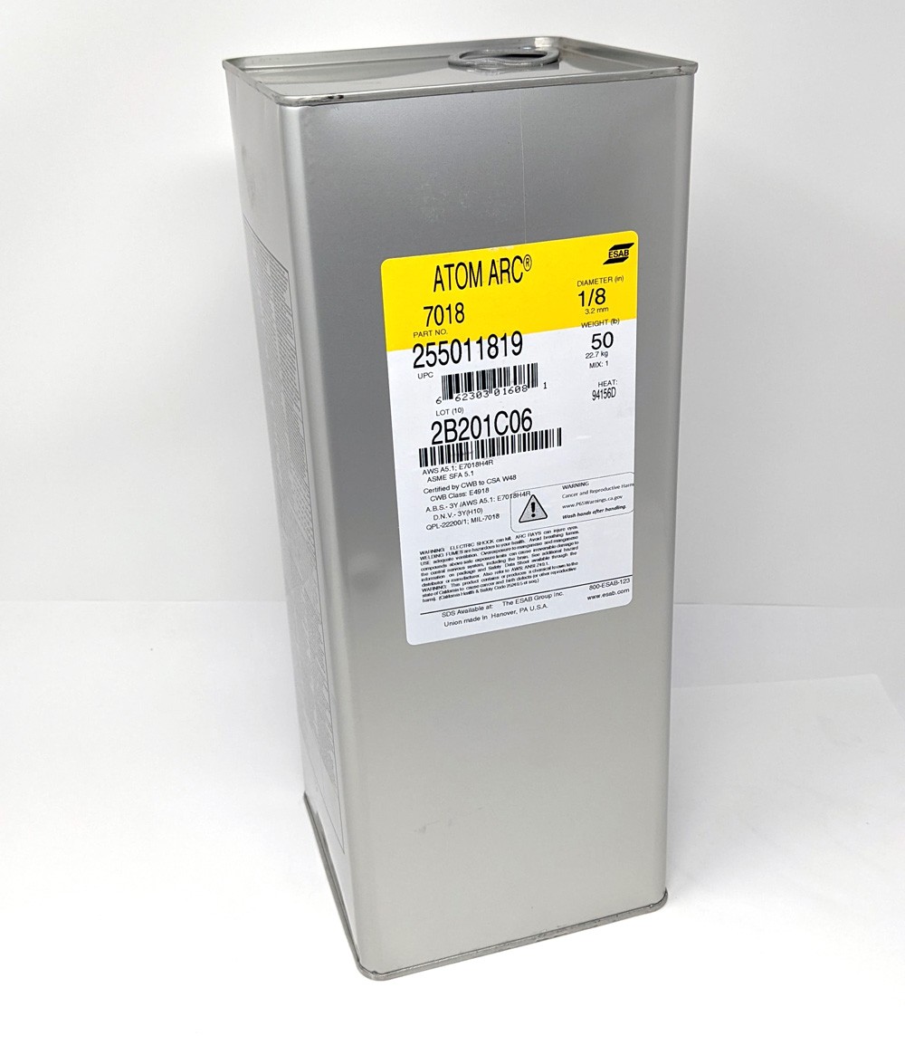 ESAB® AtomArc® 7018 1/8" x 14" x 50lb Stick Electrodes