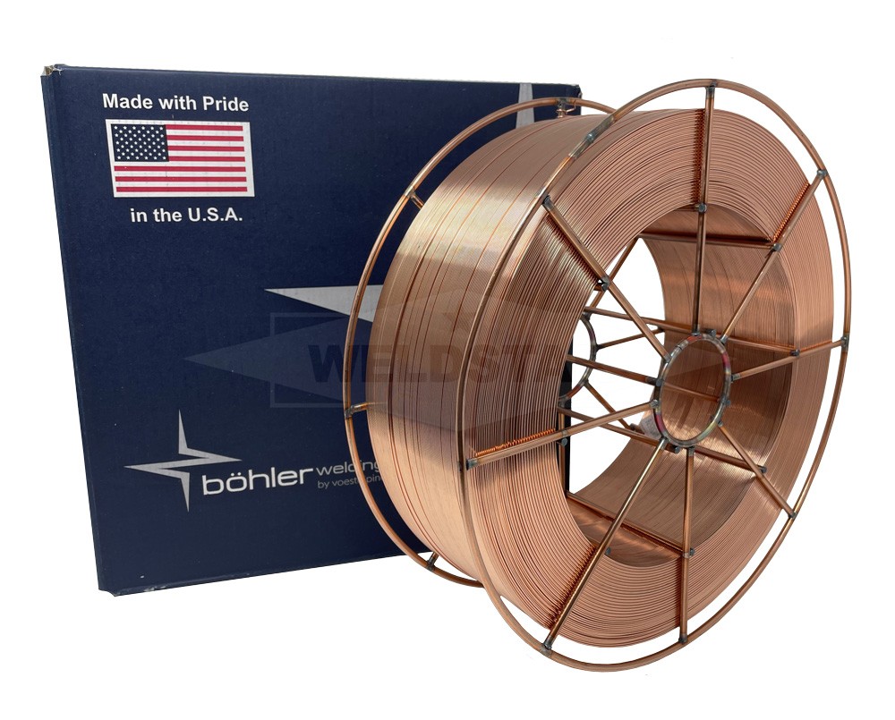 Bohler 70S6 .035 Carbon Steel MIG Wire 44 LB Spool