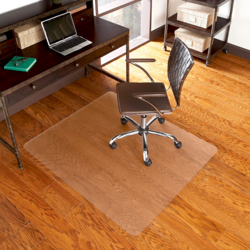 EverLife Chair Mat for Hard Floors Heavy Use, 46"x 60", Clear