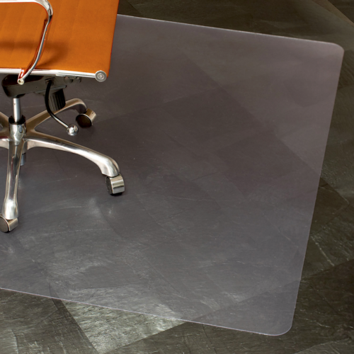 Natural Origins Chair Mat for Hard Floors, 46"x 60", Clear