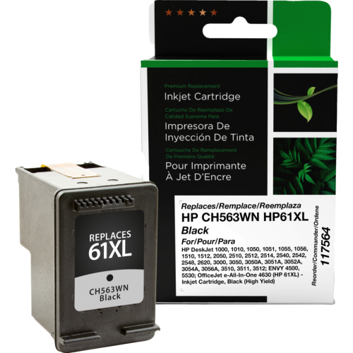 Clover Technologies Ink Cartridge - Alternative for HP CH563WN - Black - Inkjet - High Yield - 480 Pages - 1 Each