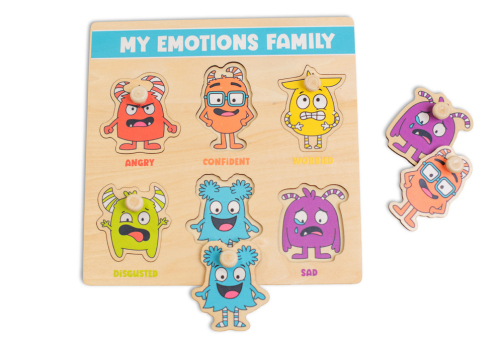 Open The Joy My Emotions Levels Peg Puzzles