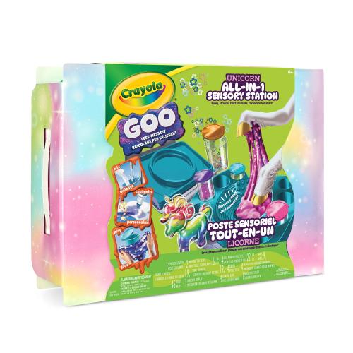 Crayola Unicorn Goo All-in-1 Sensory Station