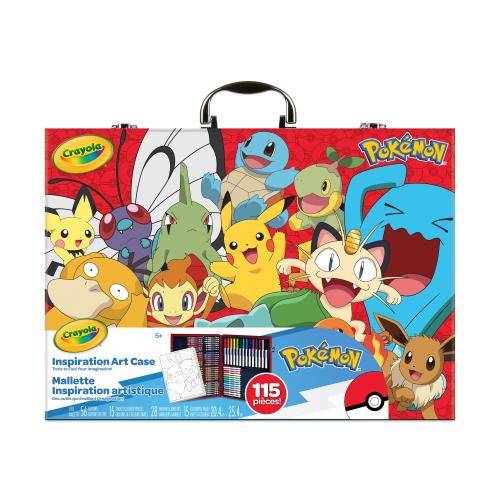 Crayola Pokémon Inspiration Art Case